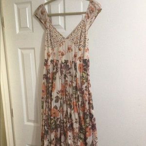 Free People Boho Floral Dress